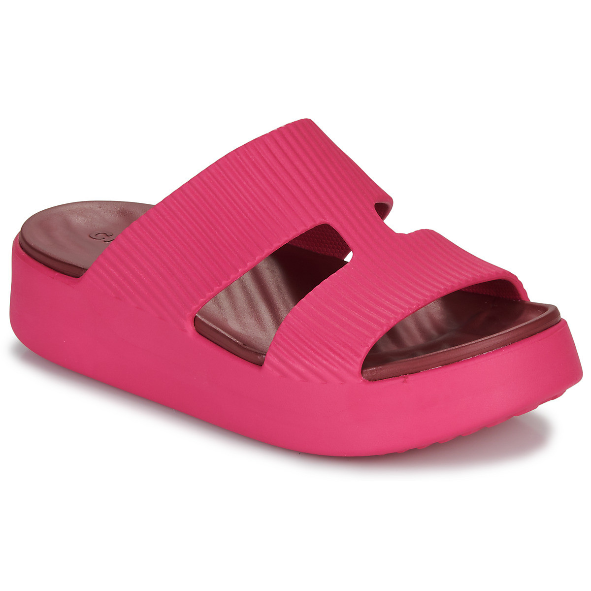 Crocs  Getaway Groove Platform HStrap  Růžová