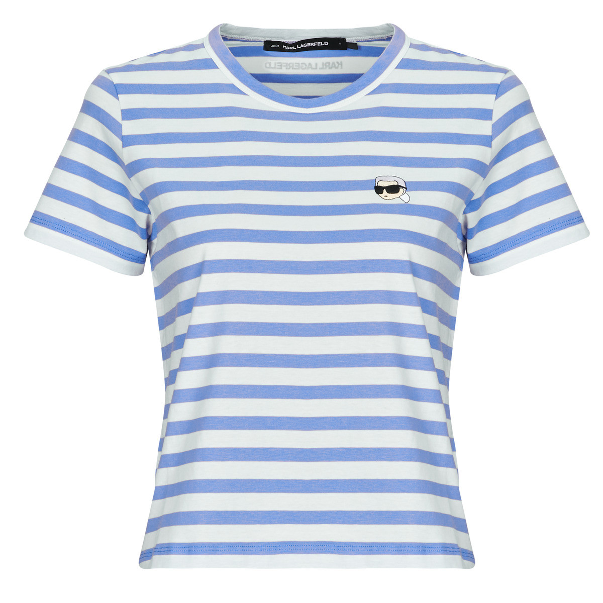 Karl Lagerfeld  IKON STRIPE BOXY T-SHIRT  ruznobarevne