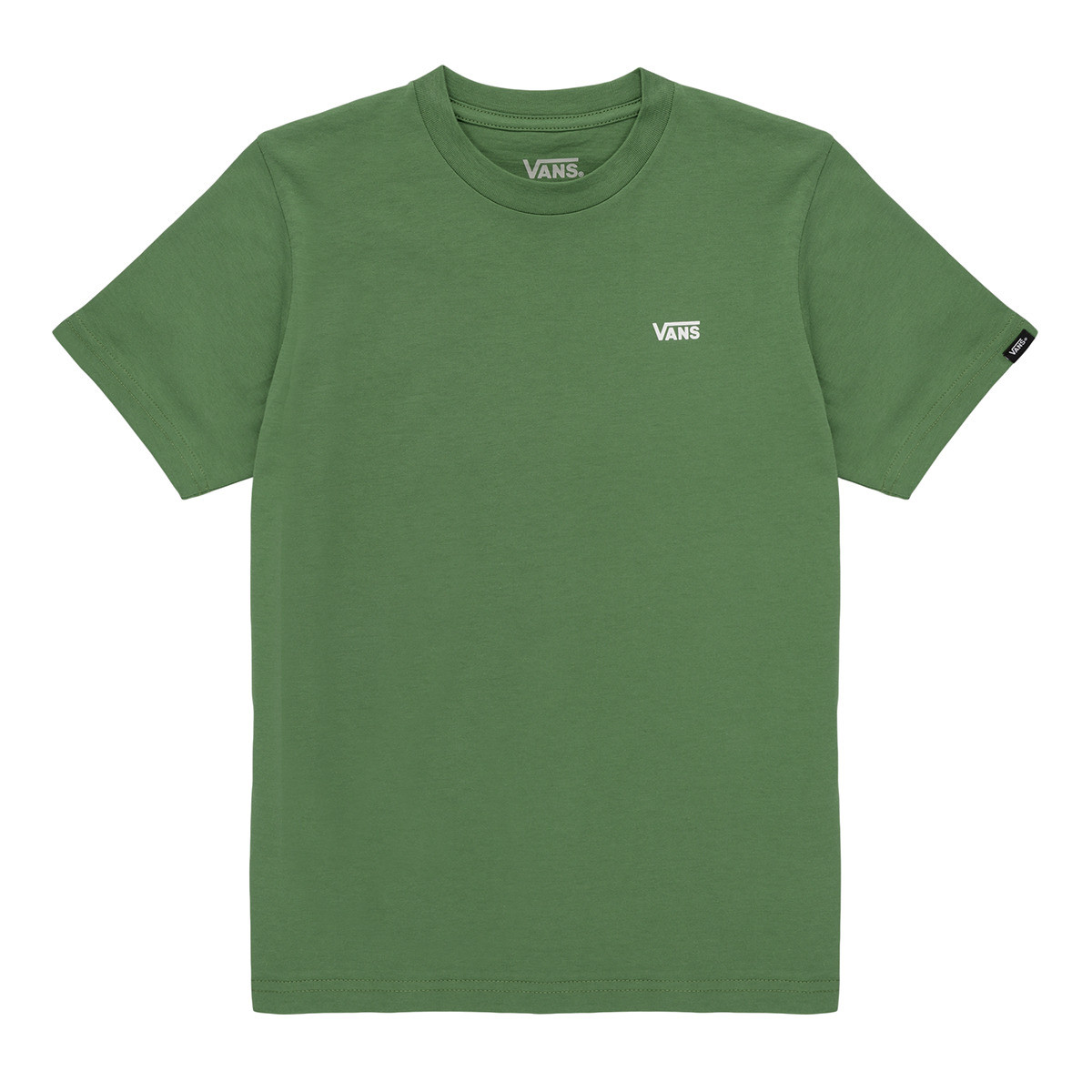 Vans  BY LEFT CHEST TEE BOYS  Zelená
