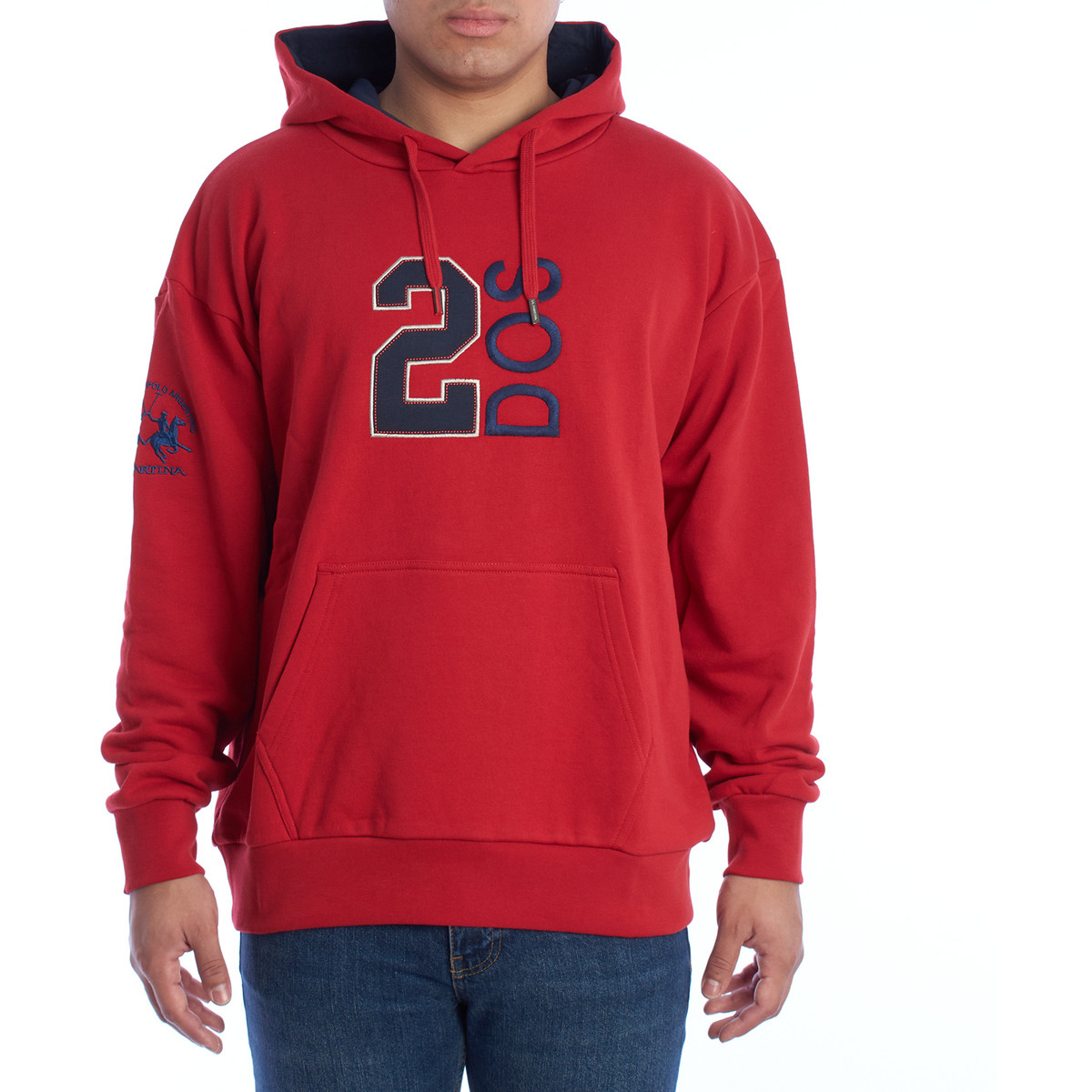 La Martina  UMF603-FP529-06053  Červená