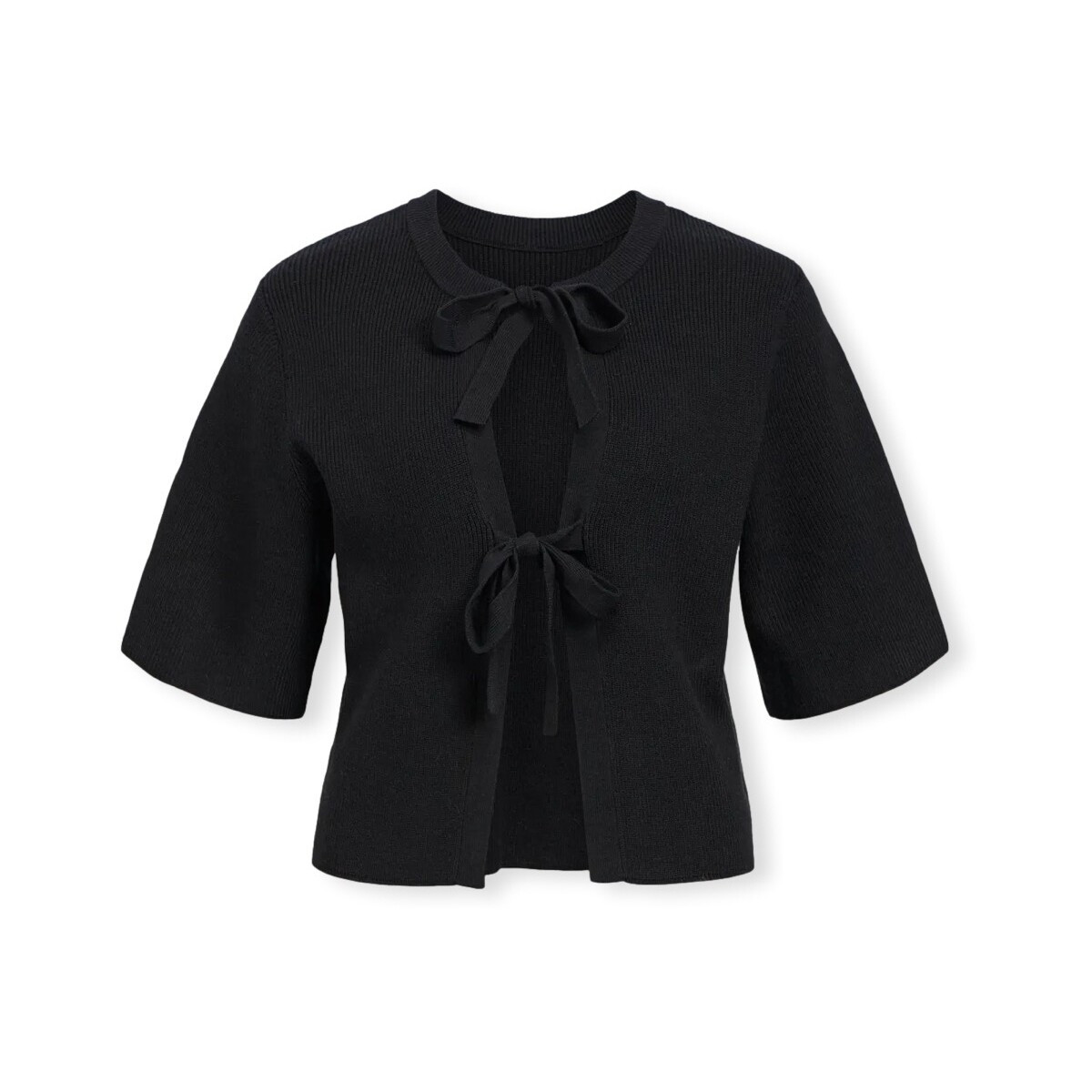 Object  Noos Julla Parvi 2/4 Cardigan - Black  Černá