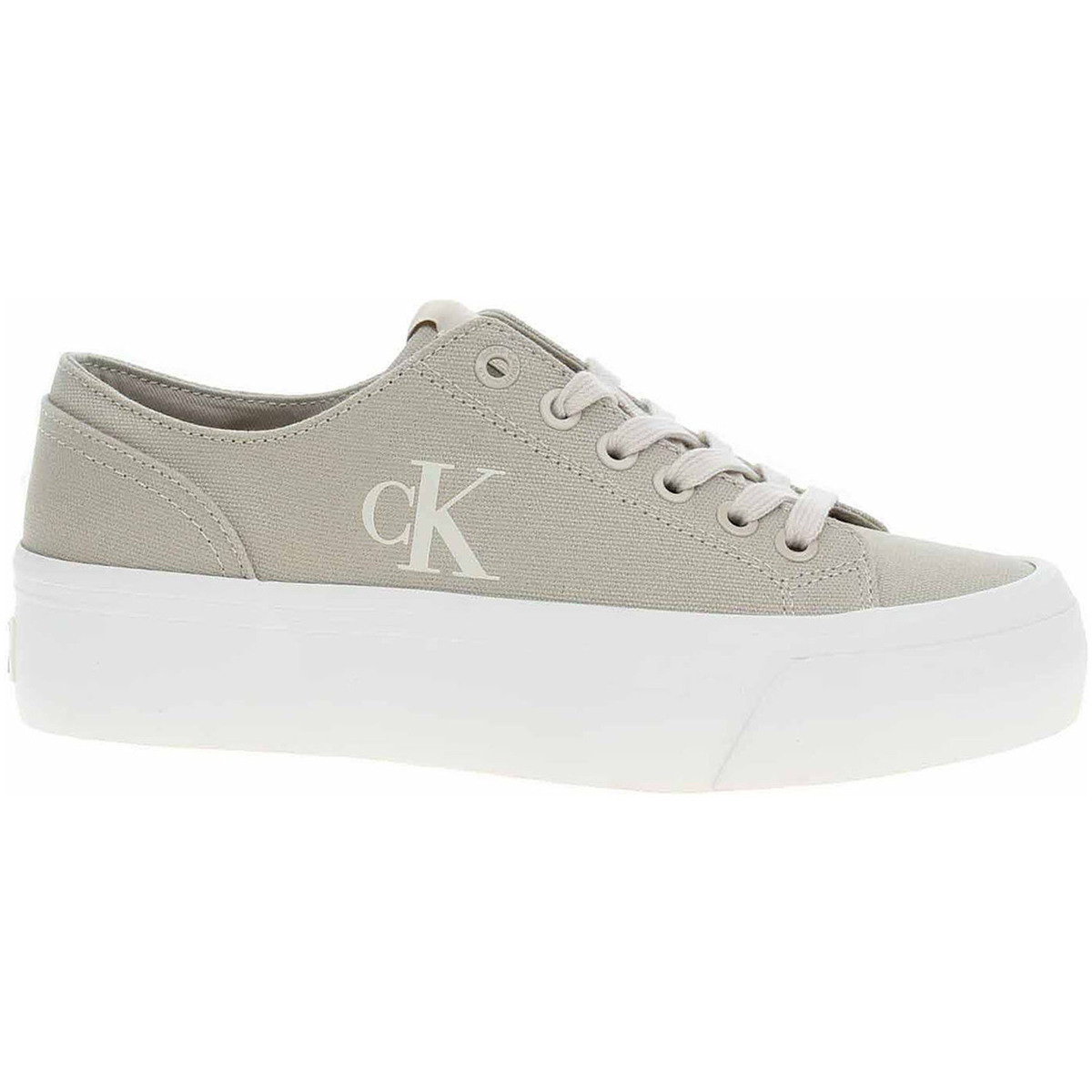 Calvin Klein Jeans  Vulc Flatform Low Cv Mg  Béžová