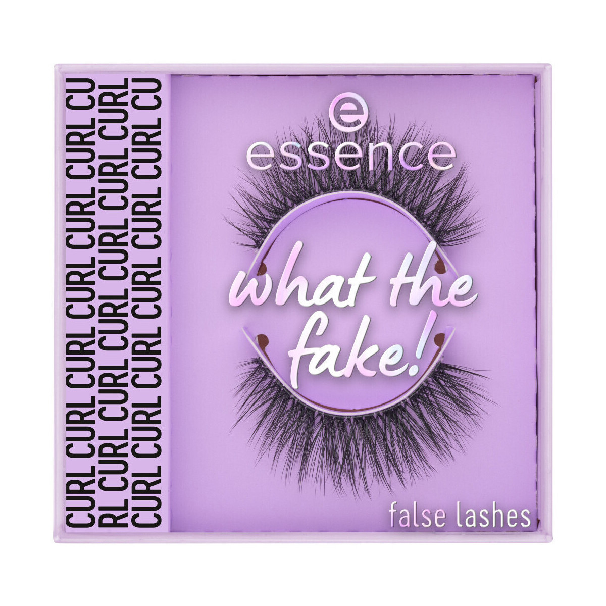 Essence  False Lashes What The Fake! - 02 Dramatic Curl  Bílá