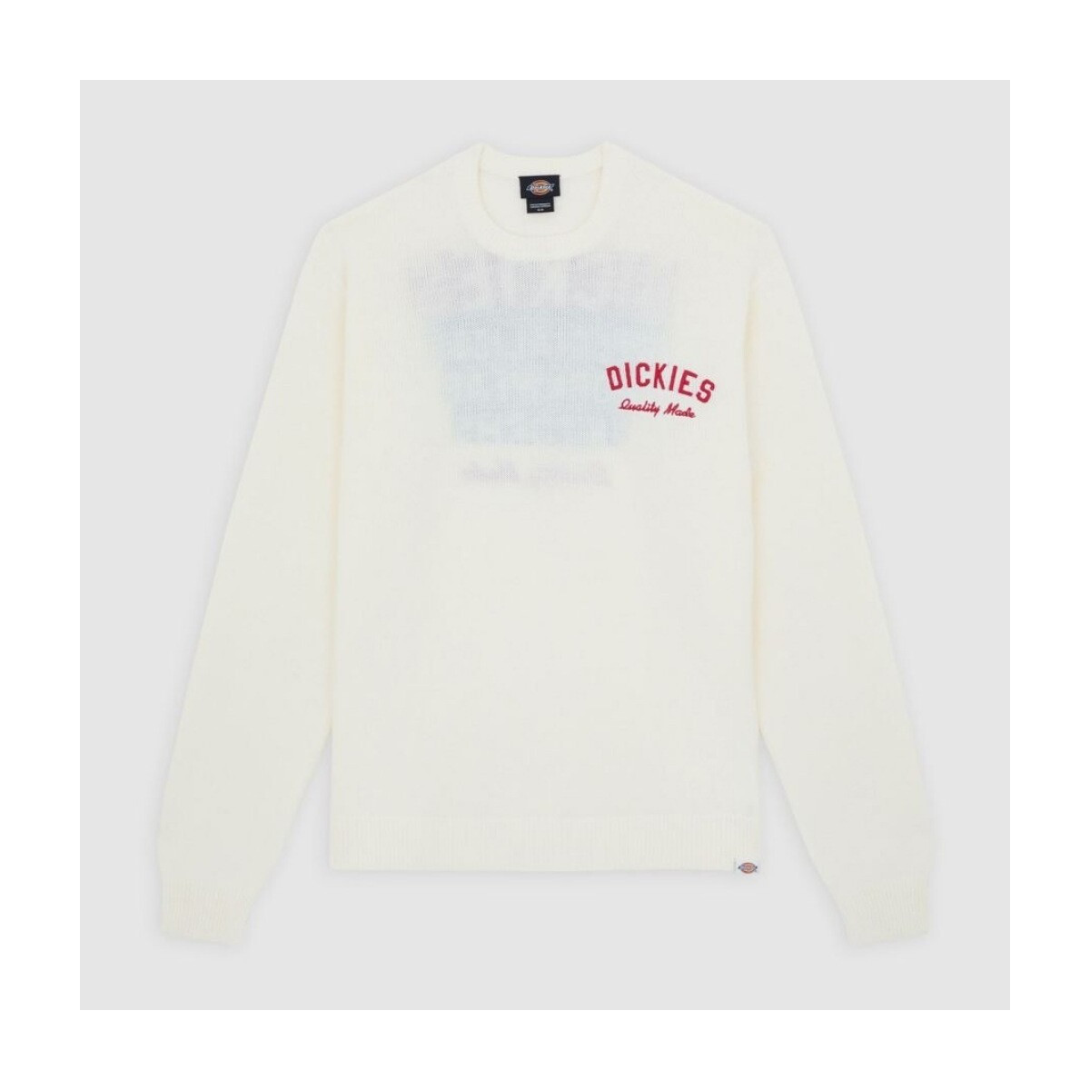 Dickies  UNIFORM SWEATER EGRET  Bílá