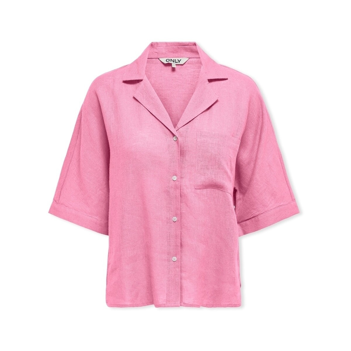 Only  Noos Tokyo Life Shirt - Prism Pink  Růžová