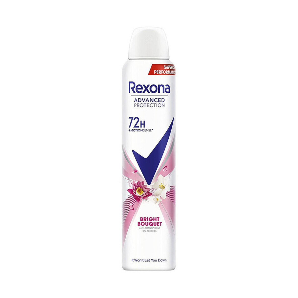 Rexona  Deodorant Spray Radiant Bouquet 72h - 200ml