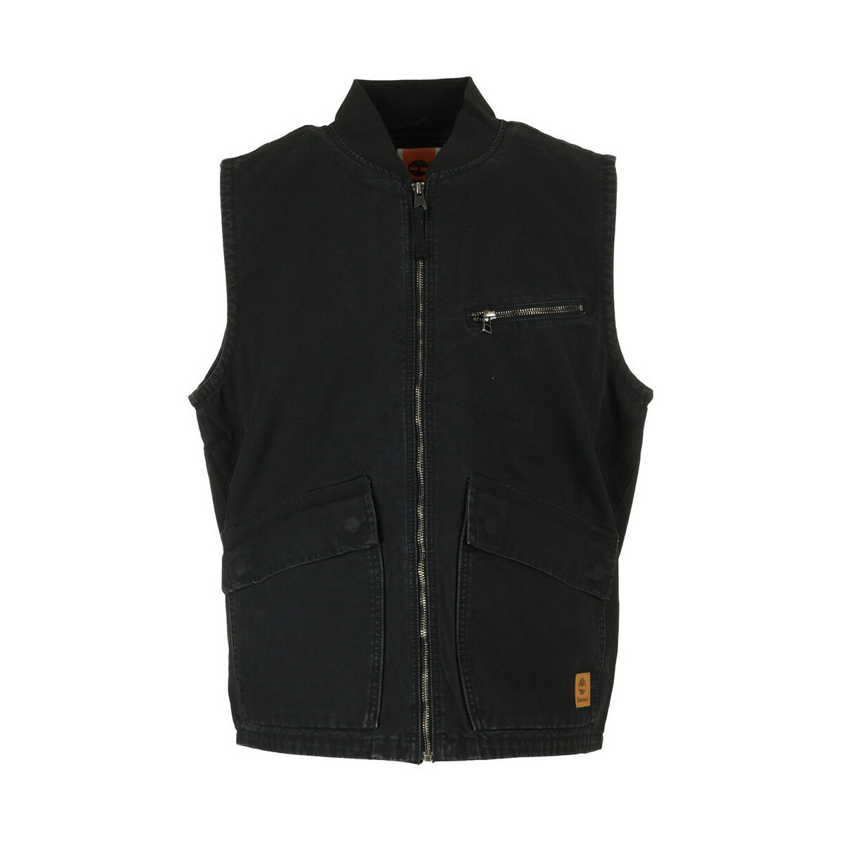 Timberland  Washed Canvas Vest  Černá