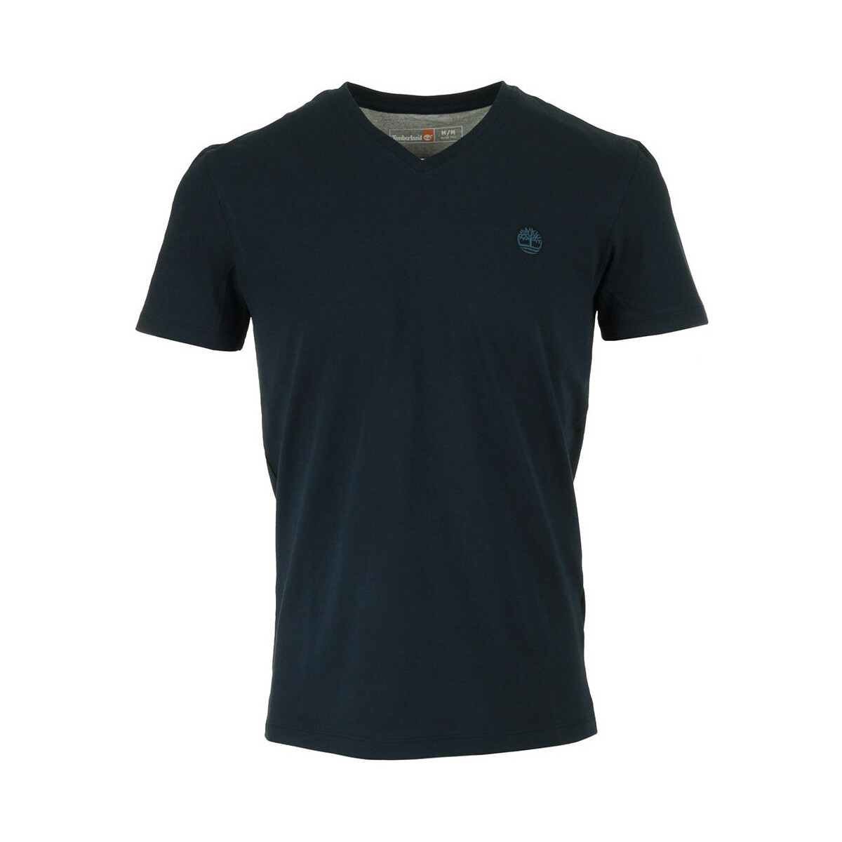 Timberland  V Neck Short Sleeve Tee  Modrá