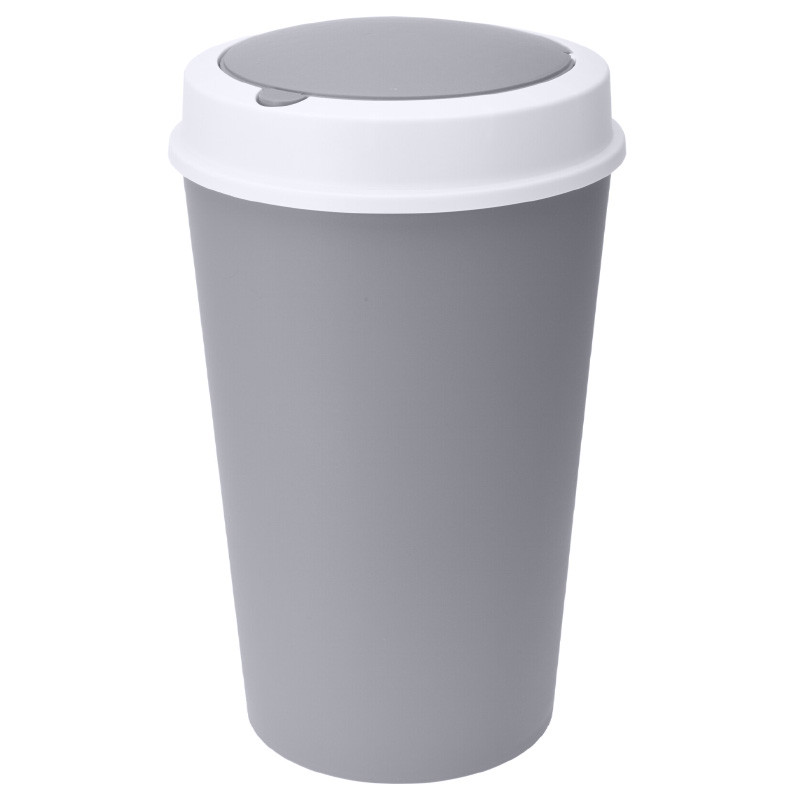 EXCELLENT
 Odpadkový koš výklopný 25 l AURORA šedá KO-Y54231160seda