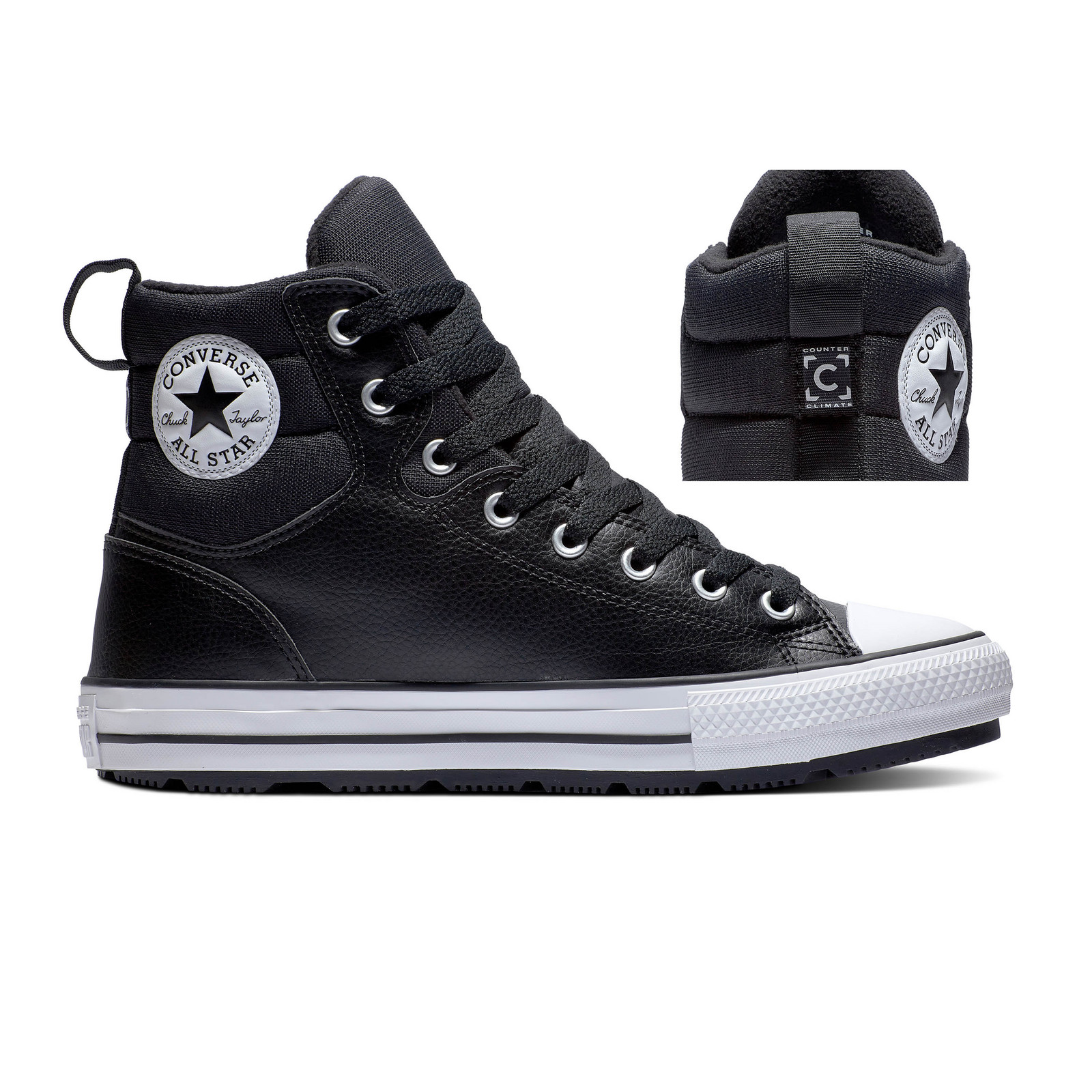 converse CHUCK TAYLOR ALL STAR FAUX LEATHER BERKSHIRE BOOT Boty EU 44 171448C