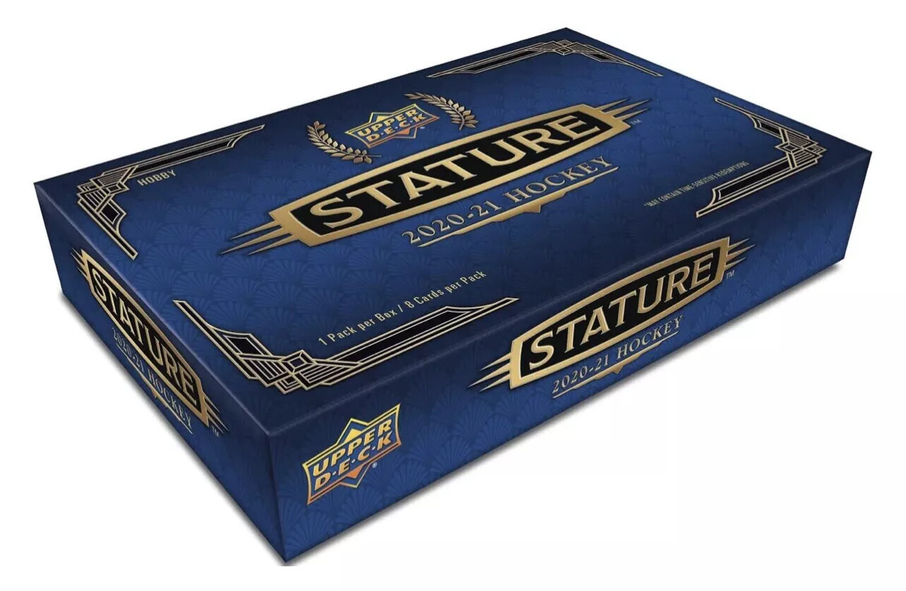 2020-21 Upper Deck Stature Hockey Hobby Box