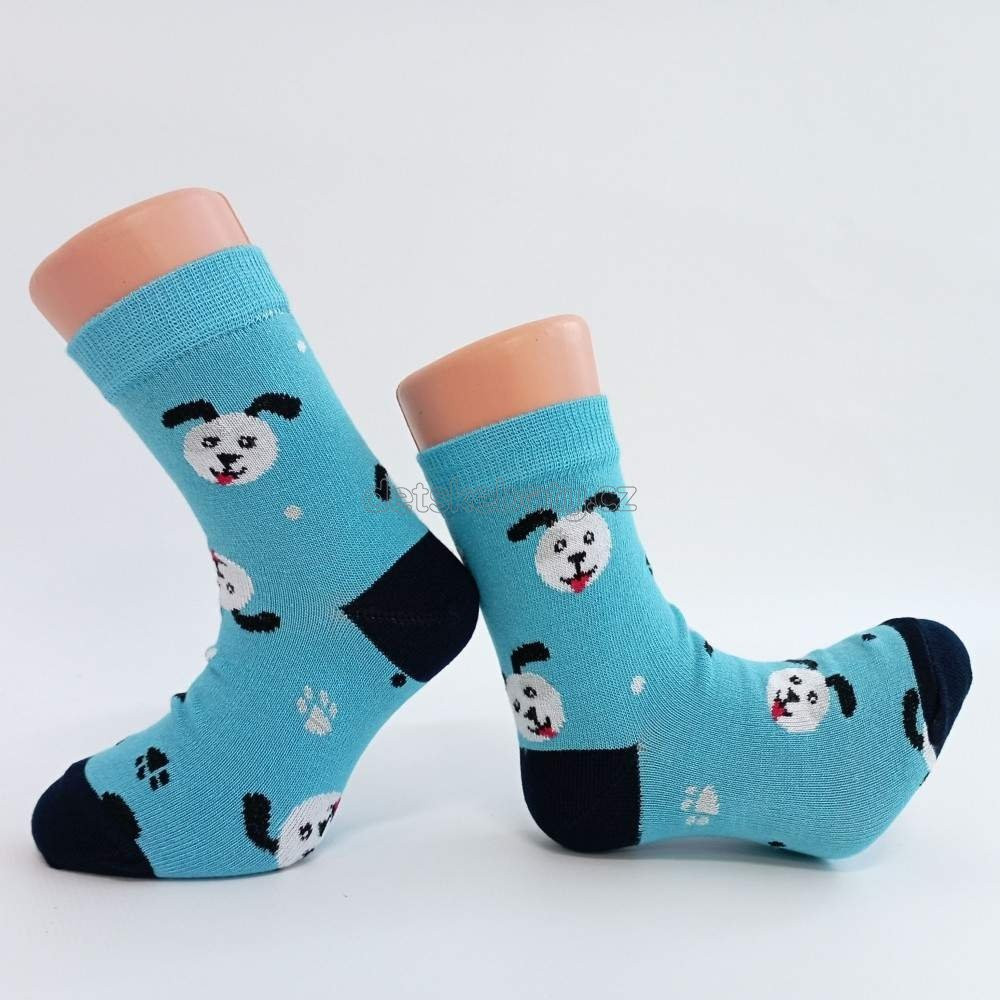 Ponožky Trepon Alík modrý bambus