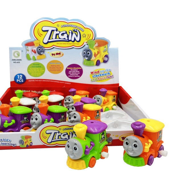 Lokomotiva Funny Train na klíček