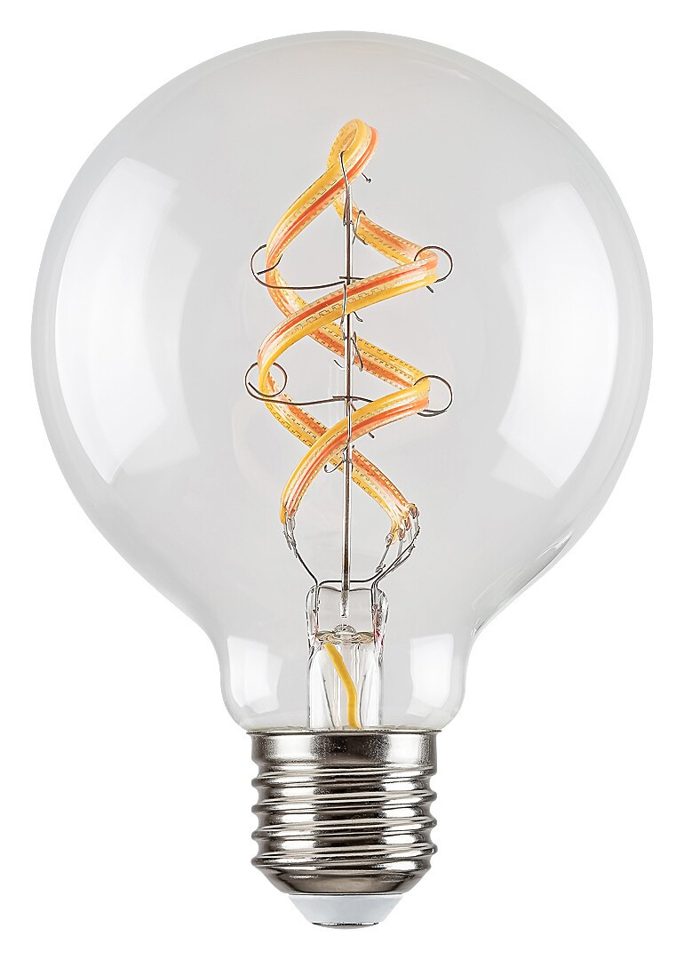 Rabalux SMART WiFi RGBW LED žárovka Filament G95 4W E27 1989