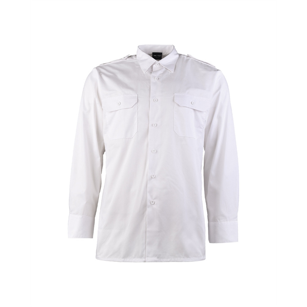 Košile Servis s dlouhým rukávem - bílá, S