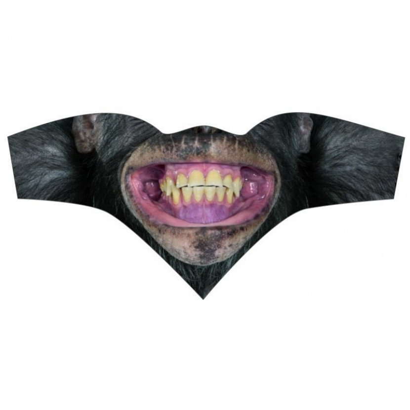 Šátek Bugaboos Monkey - barevný, S/M