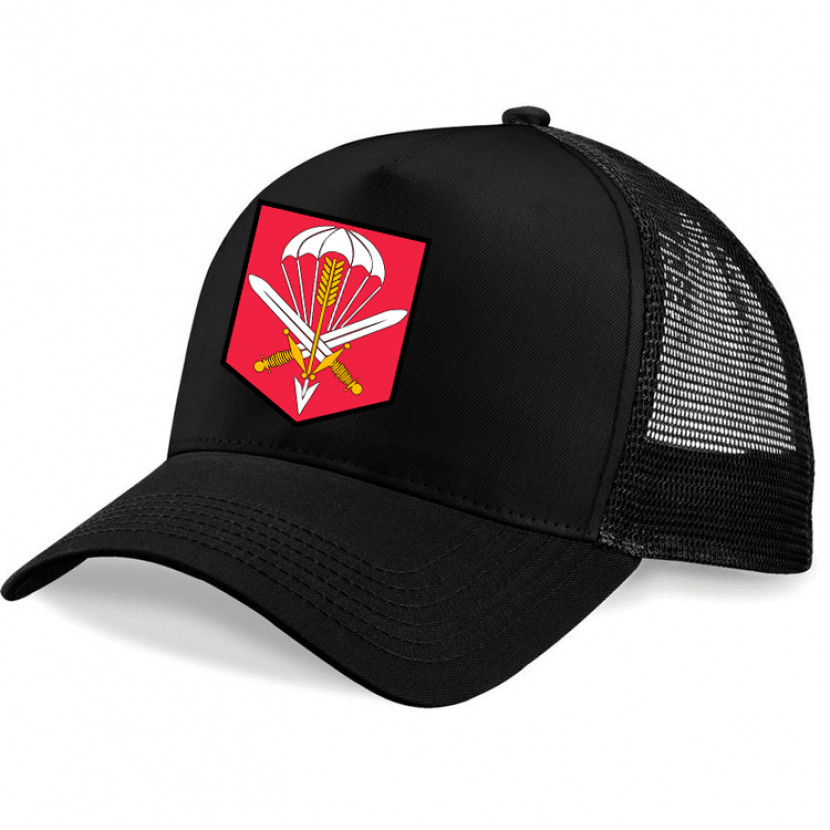 Kšiltovka Striker AČR 601. skupina speciálních sil Prostějov - černá-barevná