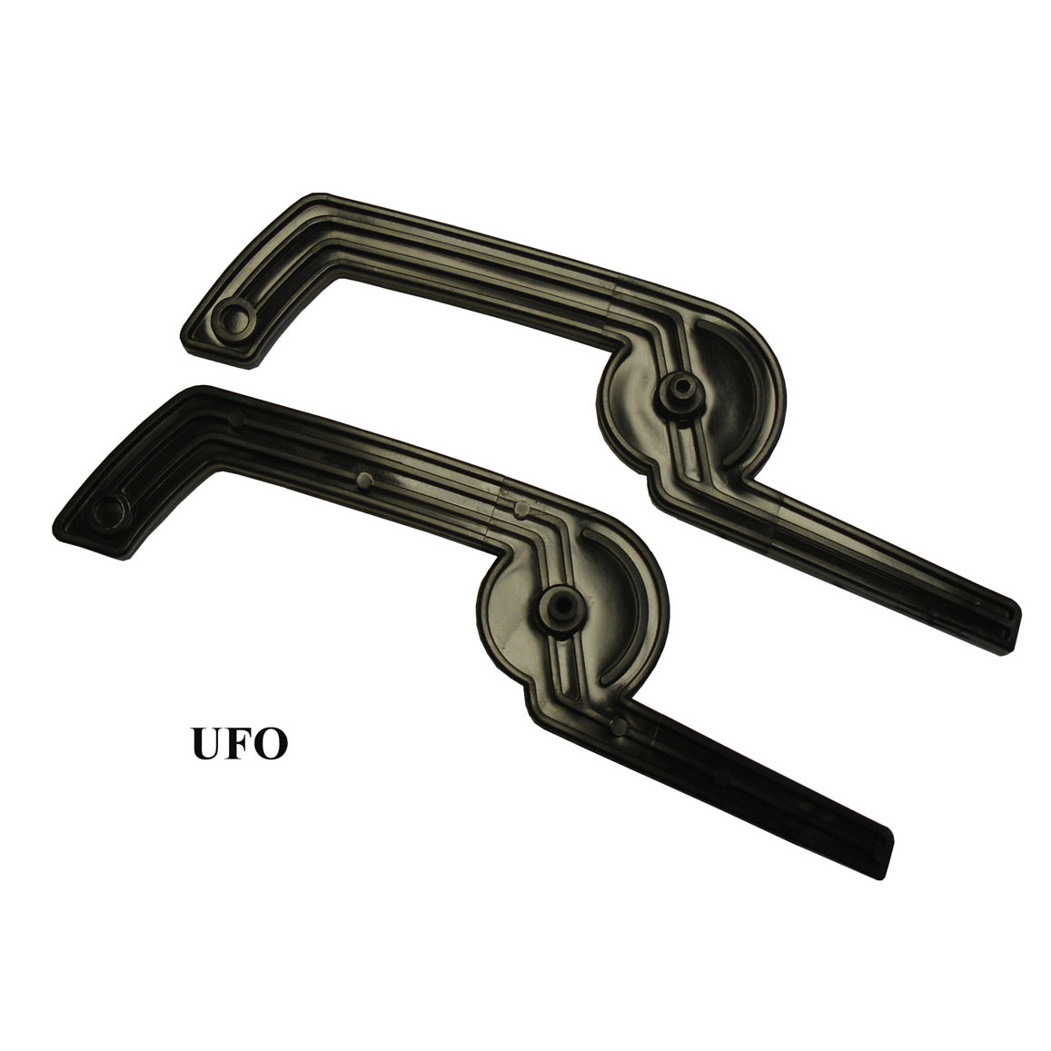 Brzdy k bobům Plastkon UFO - černé