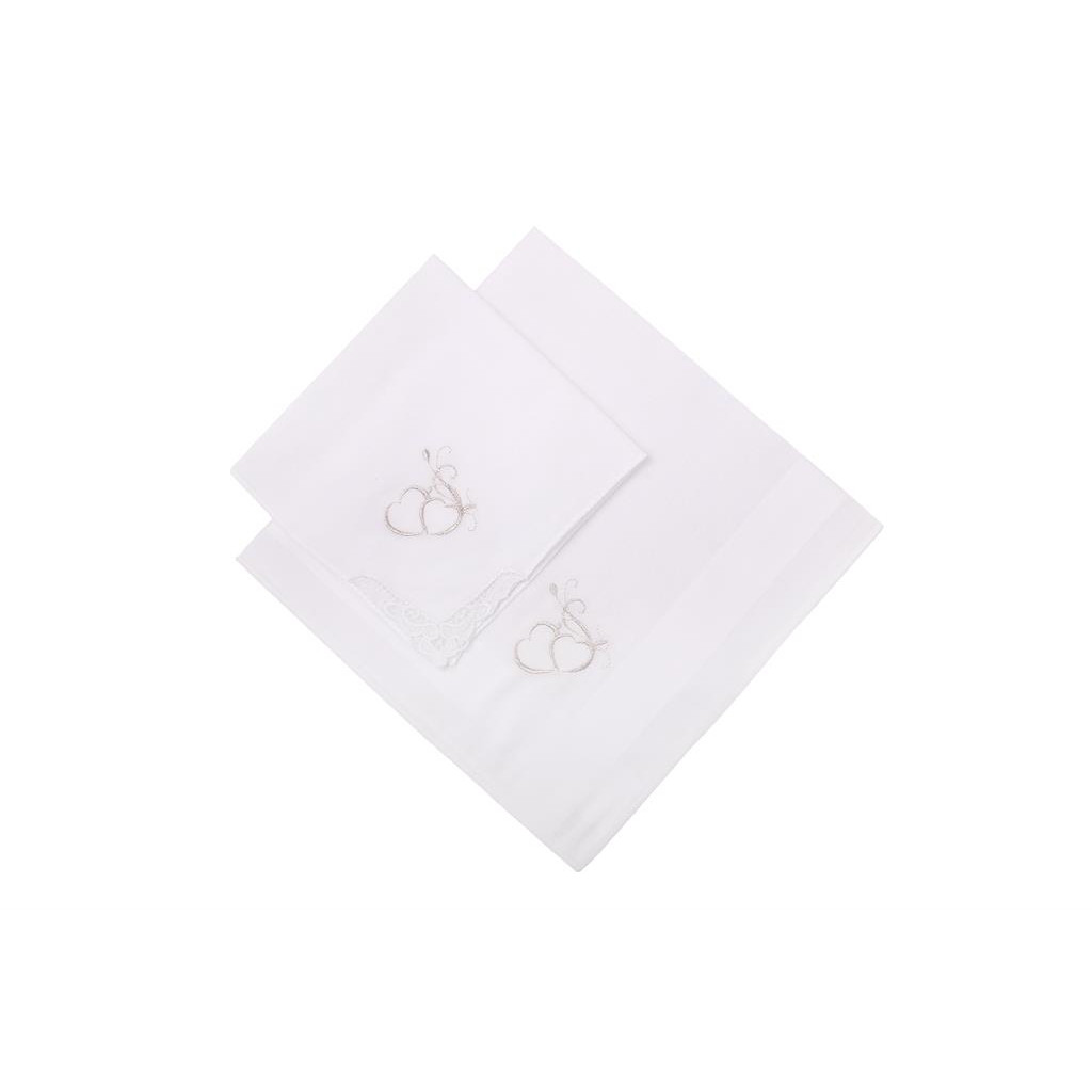 Dámský kapesník svatební Etex L23 1 ks - bílý