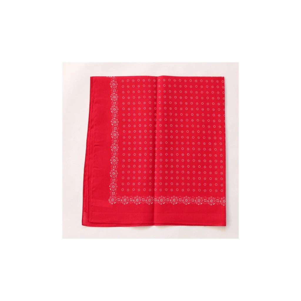 Šátek Etex Květy B01 1 ks - červený