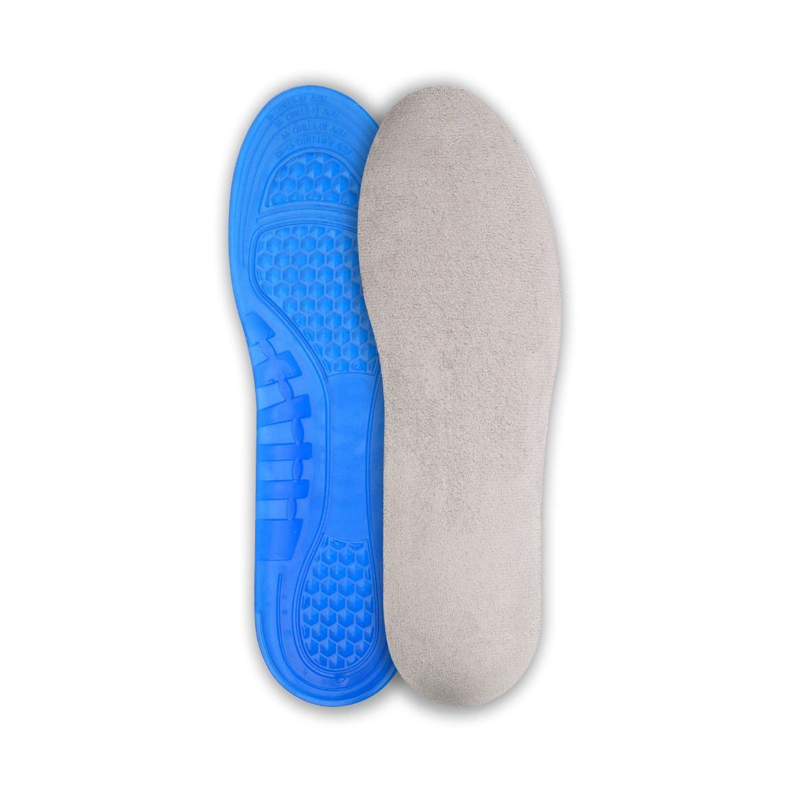 Gelová vložka HealMed Gel Velur - šedá, pánské