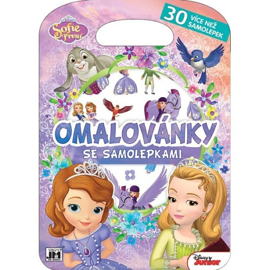 Jiri Models Omalovánky se samolepkami - Sofie - 1786-6