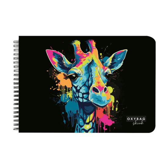 Oxybag Skicák A3 - Žirafa - 40 listů - 190 g/m2 - 8-83125