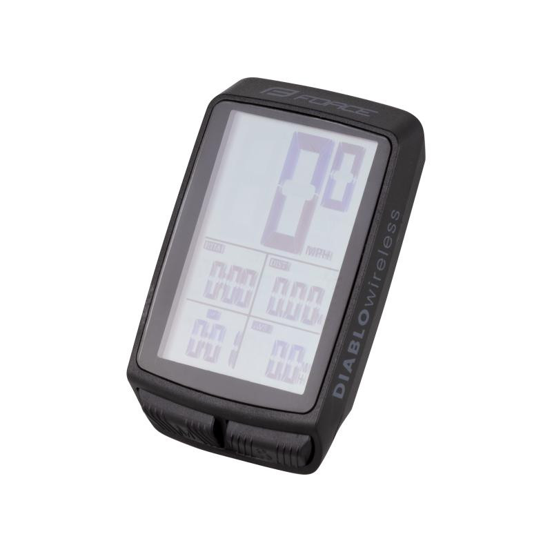 Force Počítač DIABLO, 11 funkcí, bezdrát, černý