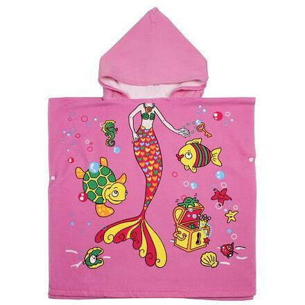 Merco Love Mermaid dětské plážové pončo