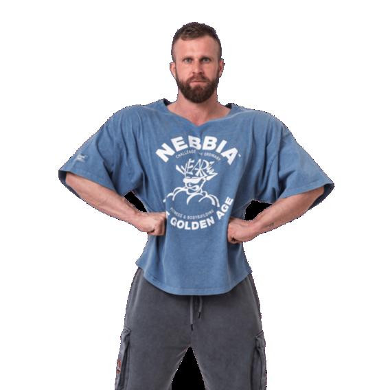 Nebbia Washed bavlnený rag top GOLDEN AGE 788