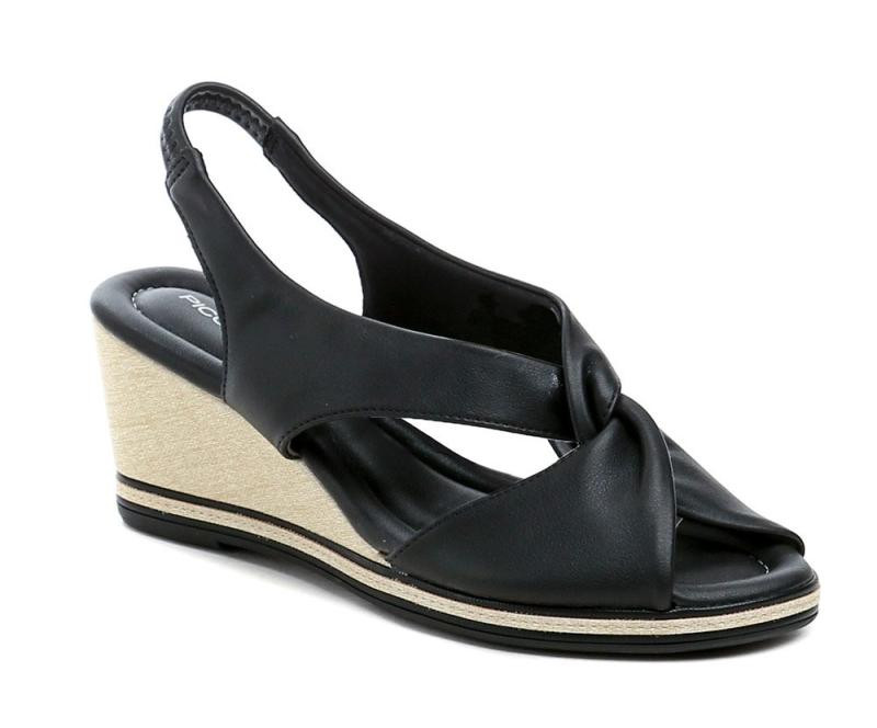 Piccadilly 408221-34 černé dámské sandály