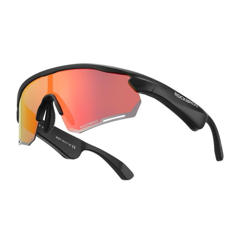 Rockbros Sluneční brýle SP251 Polarized Bluetooth (zrcadlové)