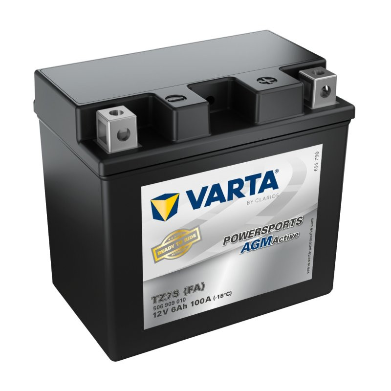 Motobaterie Varta Powersports AGM Active TZ7S 12V 6Ah (integrovaná)