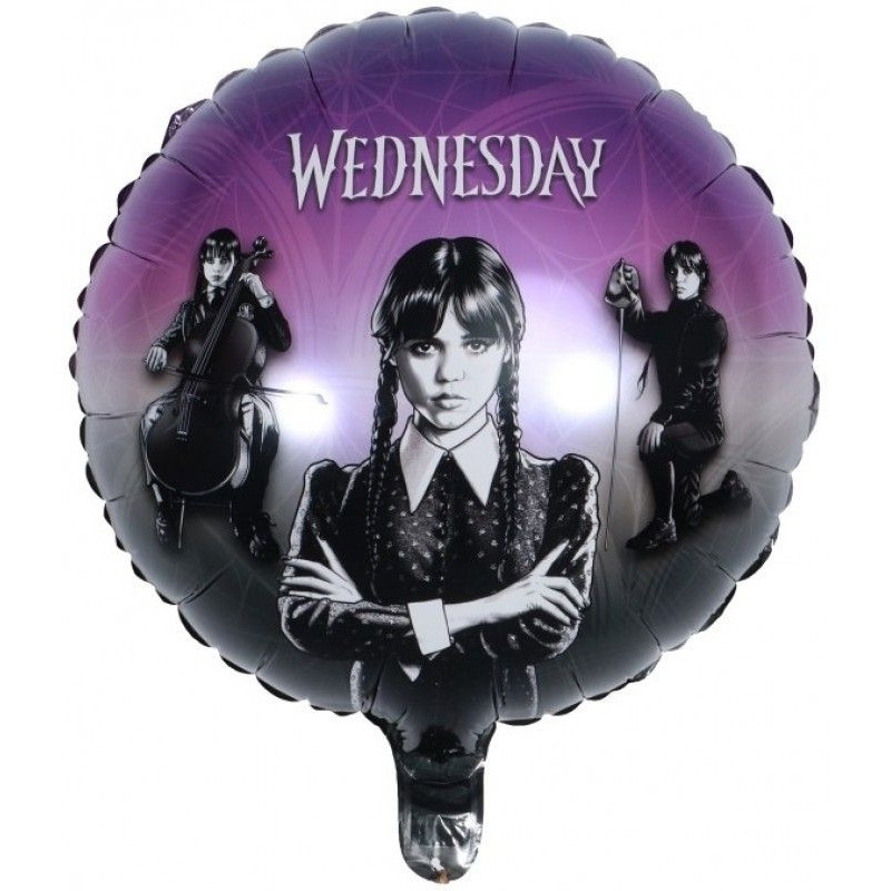 Balónek fóliový Wednesday 43 cm