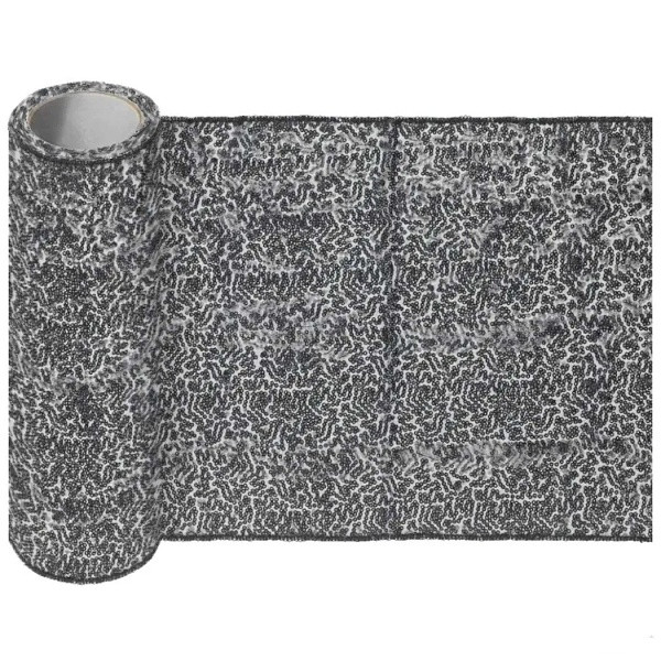 Šerpa na stůl flitrová černá 30x500cm