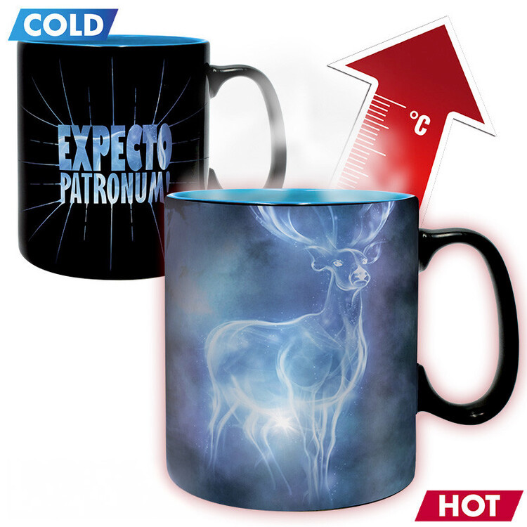 ABY STYLE Měnící hrnek Harry Potter - Patronus, 0,46 l