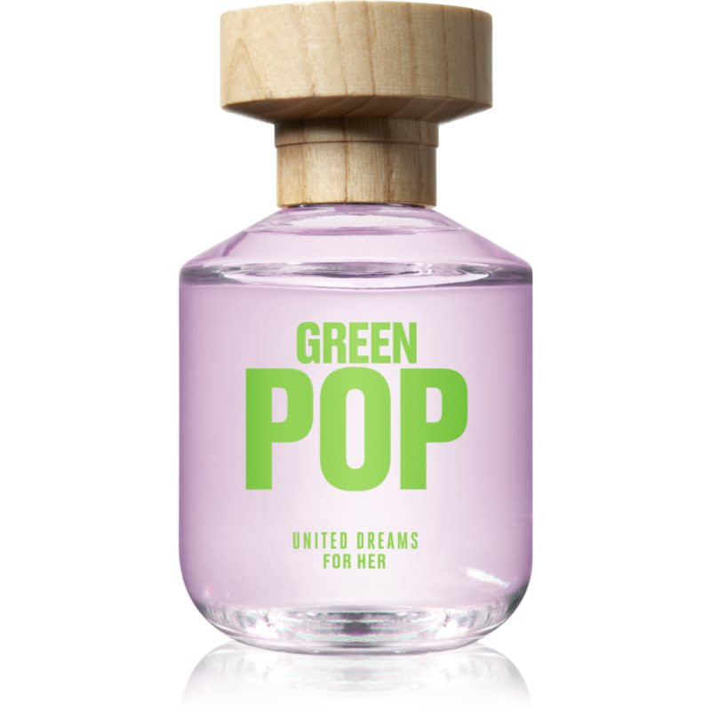 Benetton United Dreams Green Pop For Her toaletní voda pro ženy 80 ml