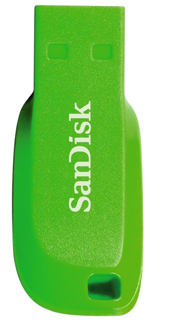 SanDisk Cruzer Blade 16GB USB2.0 elektricky zelená