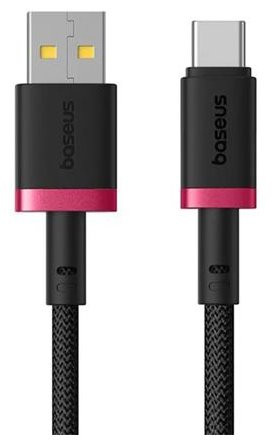 Rychlonabíjecí kabel Baseus Dura USB/USB-C 1m 60W červeno černý