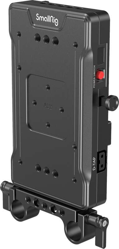 SmallRig Battery Adapter Plate V-Mount with Dual 15 mm Rod Clamp 3203