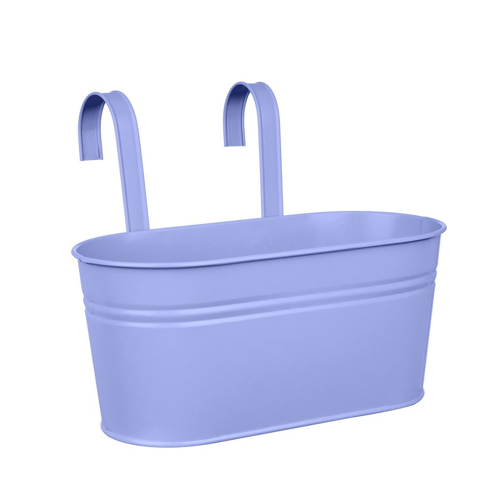 ZINC Truhlík k zavěšení 33 cm - fialová