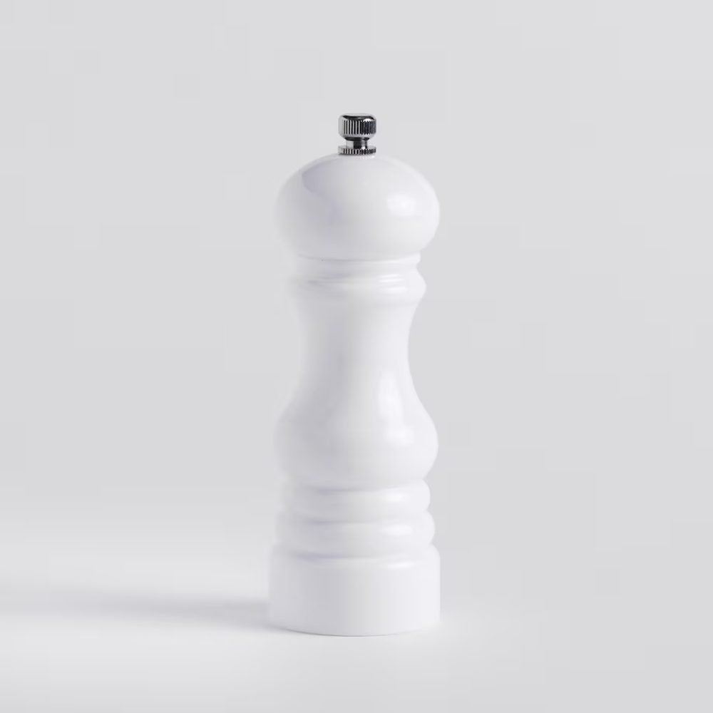 HOME & YOU Ruční mlýnek na koření 18 cm - bílá