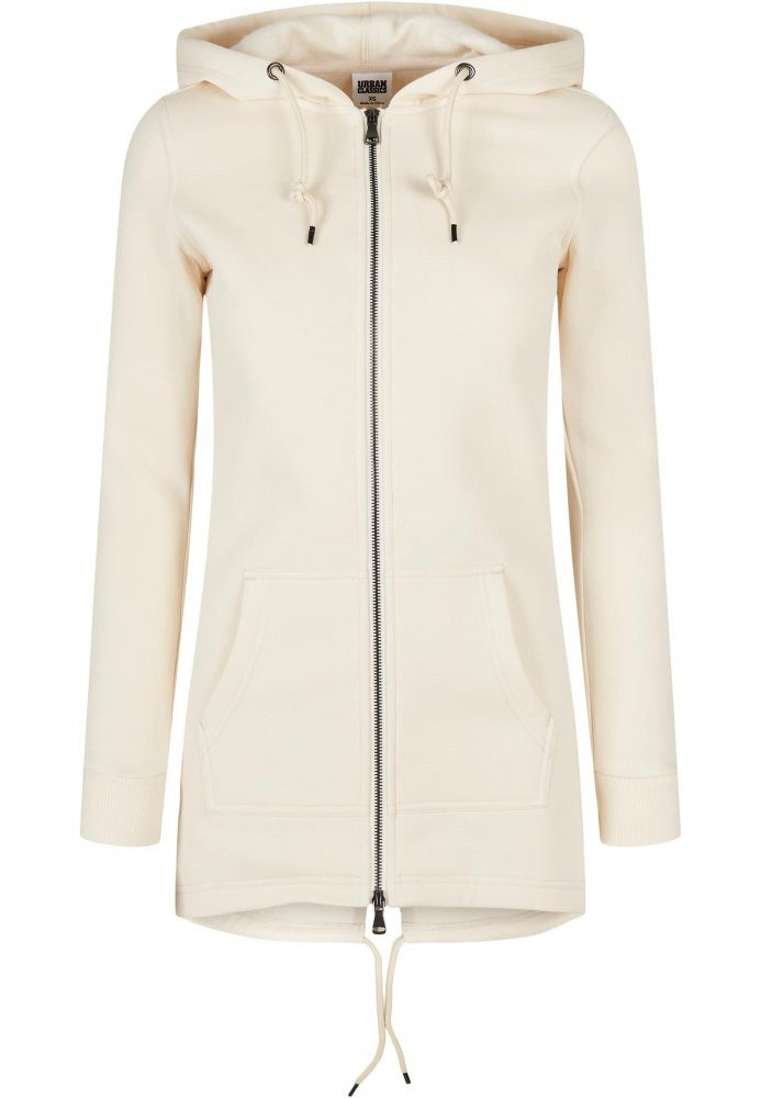Béžová dámská mikina Urban Classics Ladies Sweat Parka 3XL