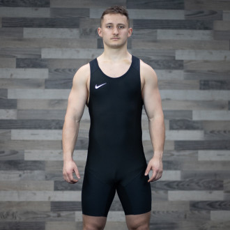 Nike Pánský trikot Weightlifting Singlet black 652863-010