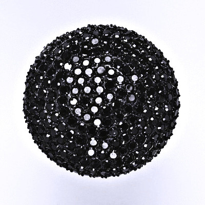 Stříbrný prsten s černými zirkony,prsten ze stříbra,váha 15.50 g