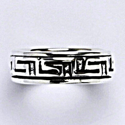 Stříbrný prsten s patinou, prsten ze stříbra,váha 8,16 g