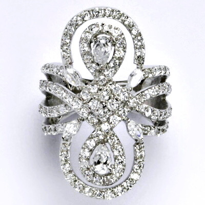 Stříbrný prsten s čirými zirkony,prsten ze stříbra,váha 9,01 g