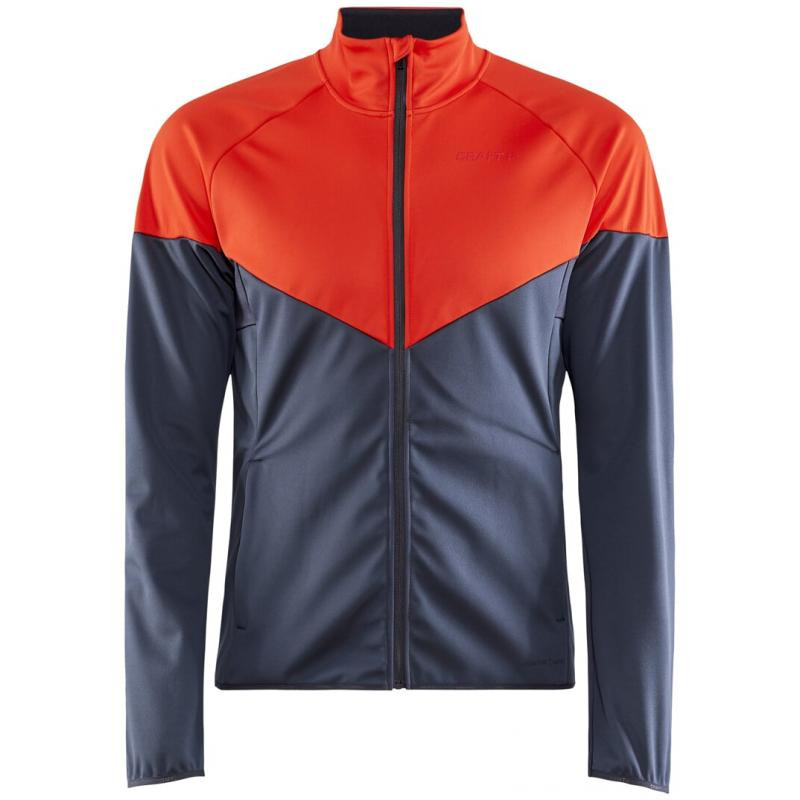 Bunda Craft Glide Block - pánská, oranžová - velikost 2XL