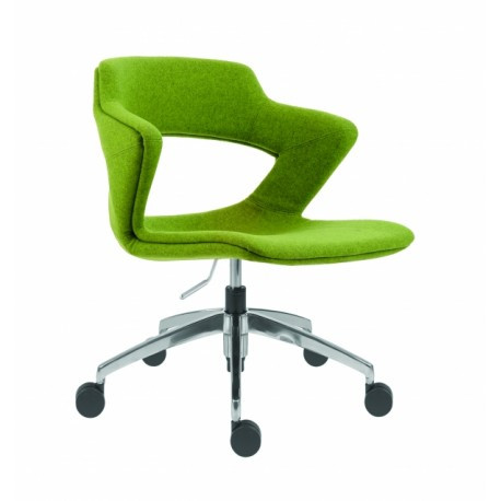 Antares Čalouněná židle 2160 TC Aoki ALU ALL UPH GALERIE - Čalounění Antares LÁTKY A / BONDAI