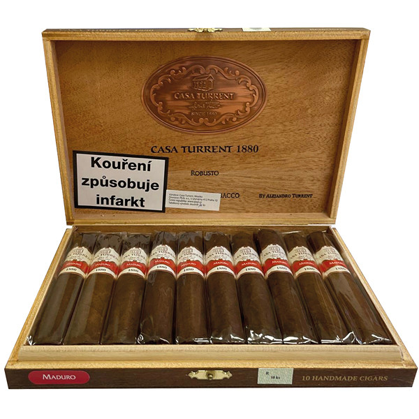 Casa Turrent 1880 Maduro Robusto 10/K